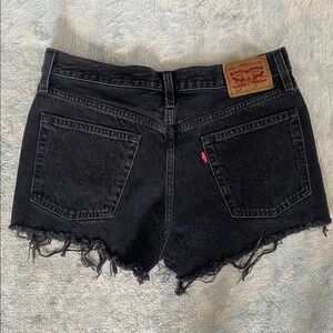Levi’s 501 Black Denim Short